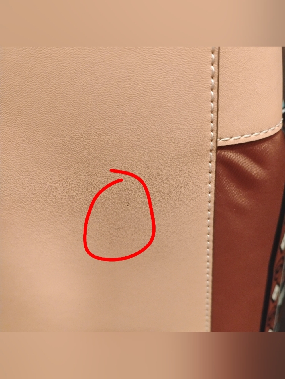 LIKE NEW Tory Burch Large Ella Tote - Tan Trim w/Aqua, Navy, Brown Pattern - Picture 9 of 15